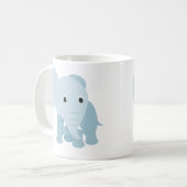Mug Eléphant Bébé mignon (Devant gauche)