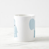 Mug Eléphant Bébé mignon (Centre)