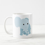 Mug Eléphant Bébé mignon (Gauche)