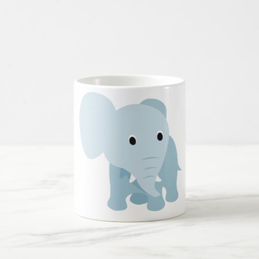 Mug Eléphant Bébé mignon (Centre)