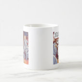 Mug Éléphant Blanc Drôle Dans La Pièce (Centre)