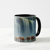 Mug Éléphant Bleu (Devant droit)