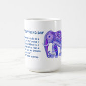 MUG ÉLÉPHANT BLEU FRAIS POUR PETIT AMI- (Centre)