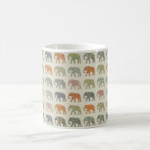 Mug Eléphant Coloré Animal Motif contemporain (Centre)