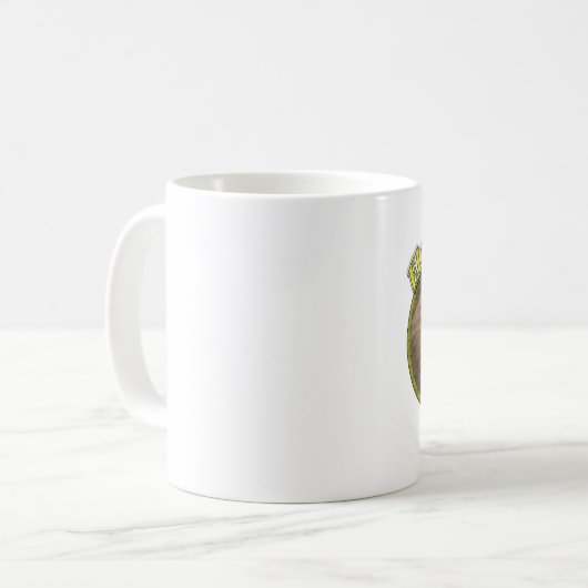 Mug Éléphant dans l'ovale (Devant gauche)