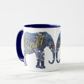 Mug Éléphant de Batik Nights à Bali (Devant gauche)