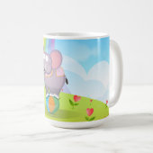 Mug Éléphant de cirque (Devant droit)