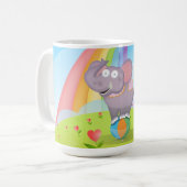Mug Éléphant de cirque (Devant gauche)