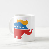 Mug Éléphant de GOP d'atout (Devant gauche)