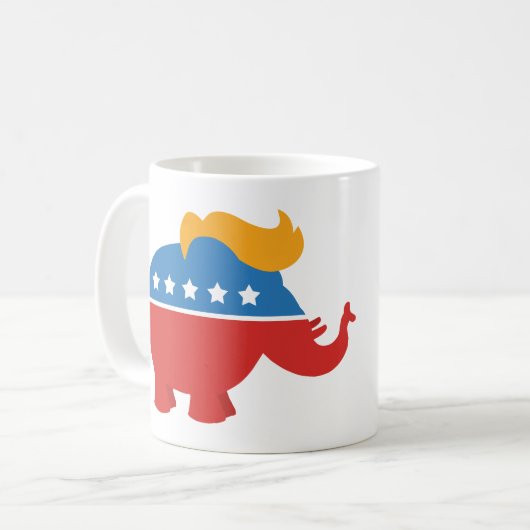 Mug Éléphant de GOP d'atout (Devant gauche)