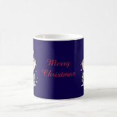 Mug Éléphant de Noël mignon (Centre)