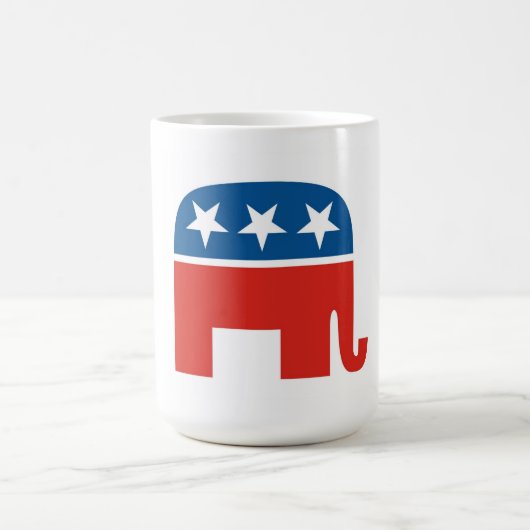 Mug éléphant de Parti Républicain des Etats-Unis (Centre)
