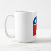 Mug éléphant de Parti Républicain des Etats-Unis (Gauche)