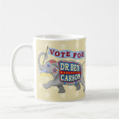 Mug Éléphant de président 2016 républicain de Ben (Gauche)