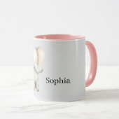 Mug Éléphant de safari gris (Devant droit)