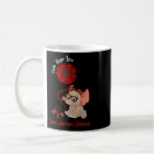 Mug Éléphant de sensibilisation à l'anévrisme cérébral (Gauche)