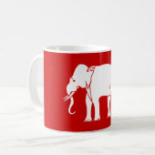 Mug Éléphant de Siamese (Devant gauche)