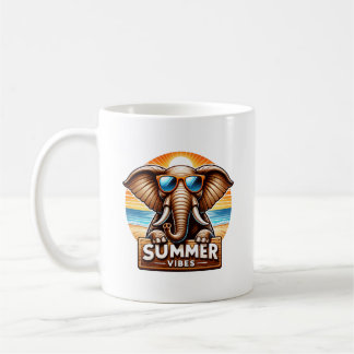Mug Eléphant d'été