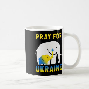 Mug Éléphant Drapeau Ukraine Vintage Ukrainien Ukraine