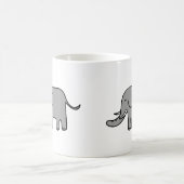 Mug Éléphant drôle (Centre)