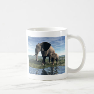 Mug Éléphant et bébé