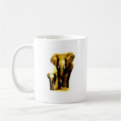 Mug Eléphant et bébé Eléphant (Gauche)