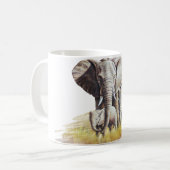 Mug Elephant Family (Devant gauche)