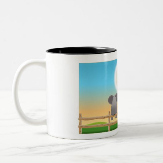 Mug Elephant & Giraffe BFF (Gauche)
