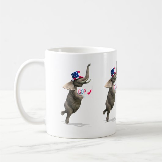 Mug Eléphant GOP (Gauche)