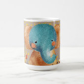 Mug Éléphant gracieux dans la nature (Centre)