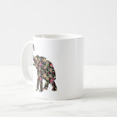 Mug Éléphant hippie (Devant gauche)
