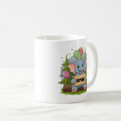 Mug Éléphant Jour de l'an Mok (Devant droit)