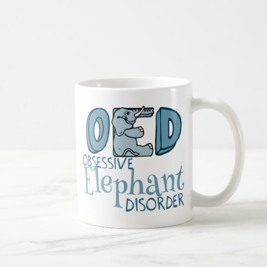 Mug Eléphant mignon (Droite)
