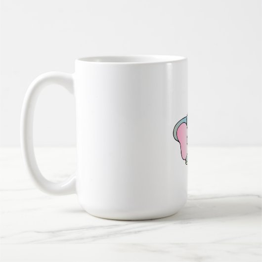Mug Éléphant, Nature, Ballons (Gauche)