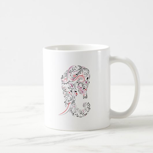 Mug éléphant orné (Droite)
