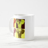 Mug Eléphant Pop Art (Devant gauche)