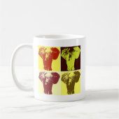 Mug Eléphant Pop Art (Gauche)