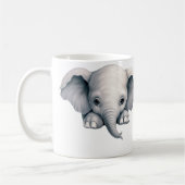 Mug Éléphant qui regarde (Gauche)