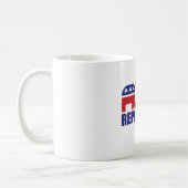 Mug Éléphant républicain fier (Gauche)