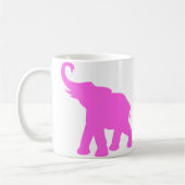 Mug Éléphant rose (Gauche)