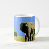 Mug Eléphant Safari Africain (Devant droit)
