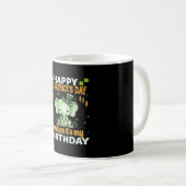 Mug Elephant St Patrick Day Green Hommes Femmes Paddle (Devant droit)