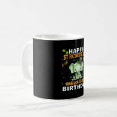 Mug Elephant St Patrick Day Green Hommes Femmes Paddle (Devant gauche)
