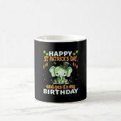 Mug Elephant St Patrick Day Green Hommes Femmes Paddle (Centre)