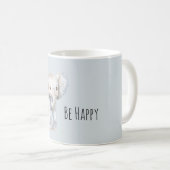 Mug Éléphant Sucré Heureux (Devant droit)