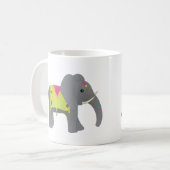 Mug Elephant tout habillé (Devant gauche)