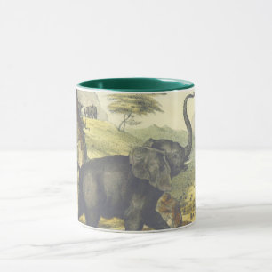 Mug Éléphant vintage