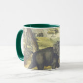 Mug Éléphant vintage (Devant gauche)