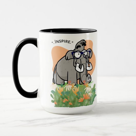 Mug éléphante (Gauche)