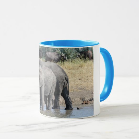 Mug Eléphants (Devant droit)